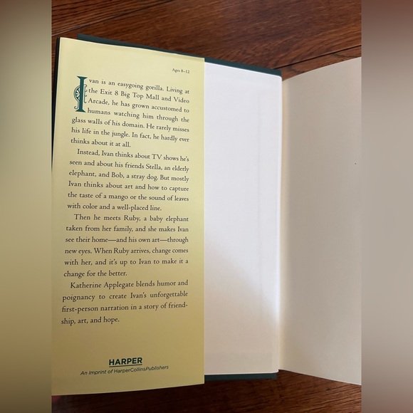 The One and Only Ivan Book by Katherine Applegate - Picture 4 of 16